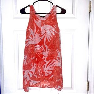 Cute Coral Afani Sleeveless Summer Blouse